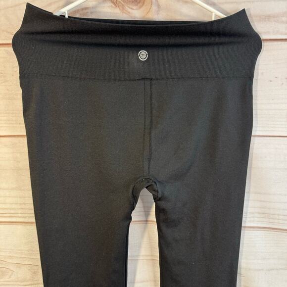 Max Studio Performance Black Leggings Size L/XL - Picture 4 of 5